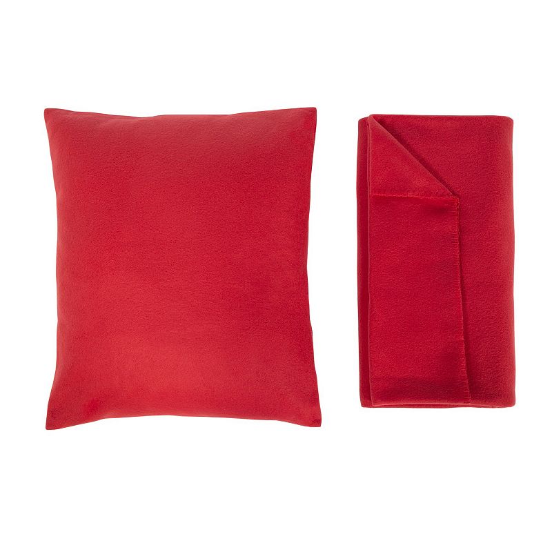 Kamp-Rite Pillow & Blanket Set, Multicolor