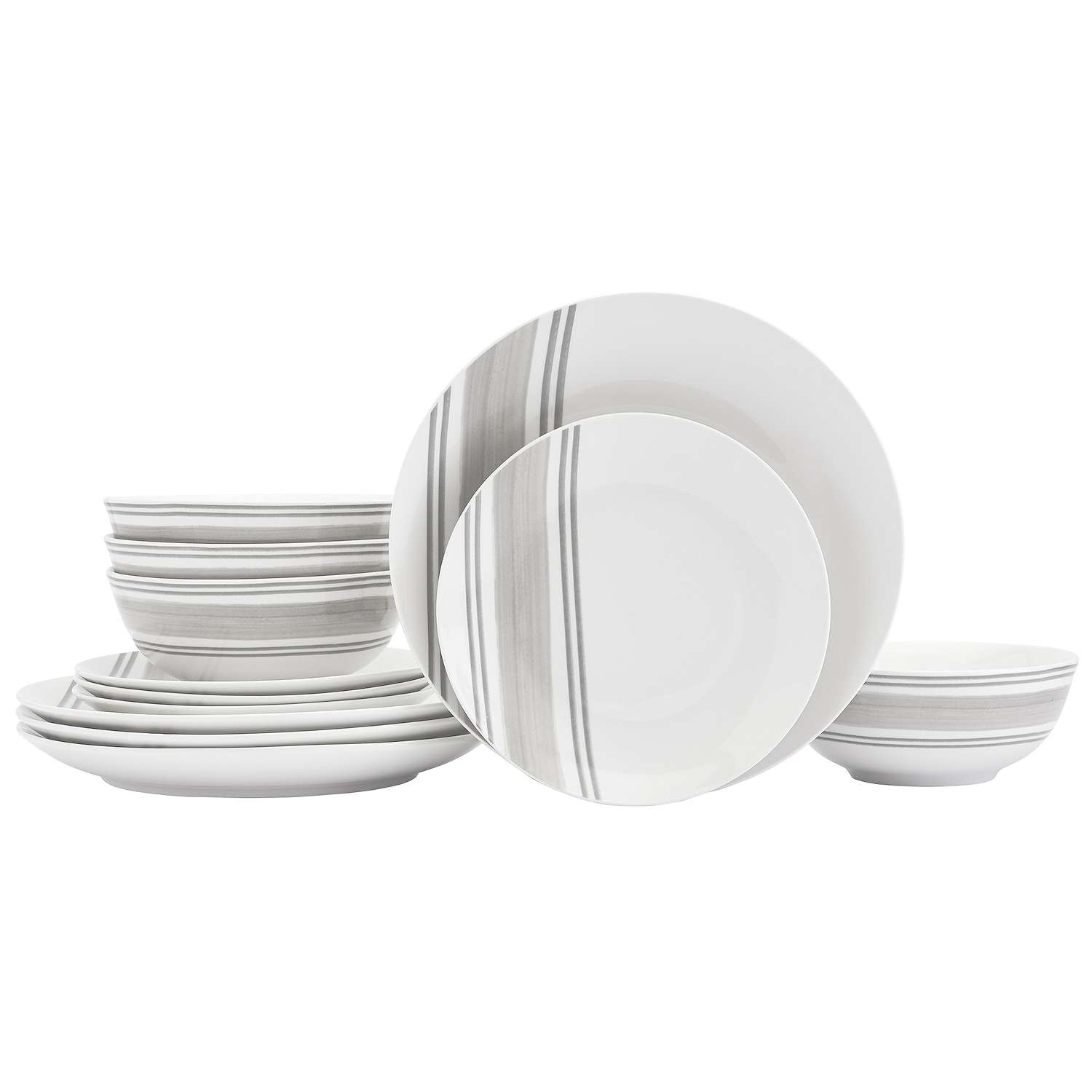 The Big One® Farm Stripe 12-pc. Dinnerware Set