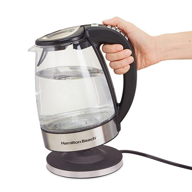 Electric Kettle Temperature Control Glass Hot Water Boiler With 4