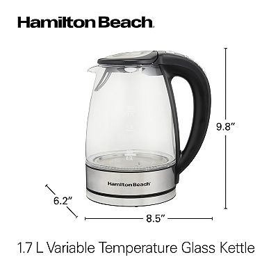 Hamilton Beach Variable Temperature 1.7-Liter Electric Kettle