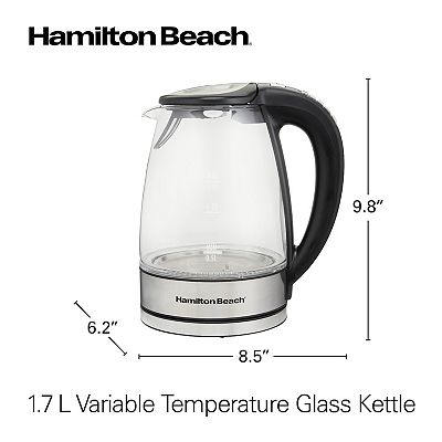 Hamilton Beach Variable Temperature 1.7 Liter Electric Kettle