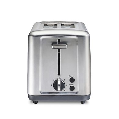 Hamilton Beach 2-Slice Brushed Stainless Steel Toaster