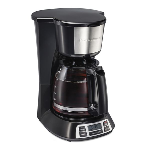 This Hamilton Beach 12-cup coffee machine is 35% off today