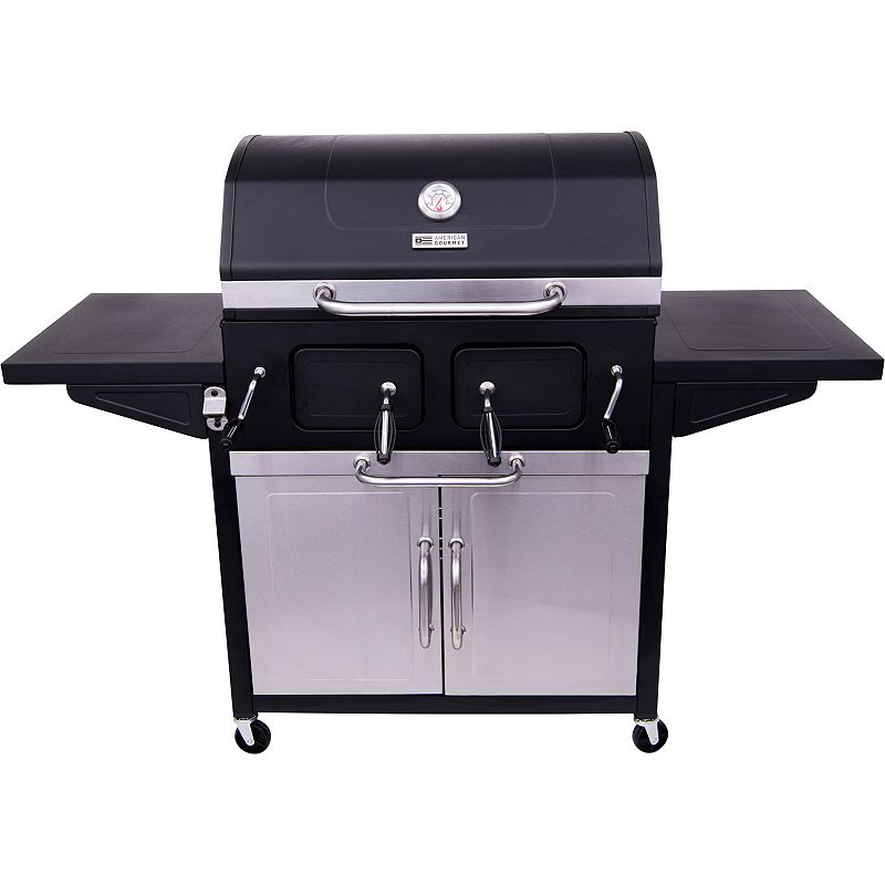 American Gourmet Cabinet Charcoal Grill, Multicolor