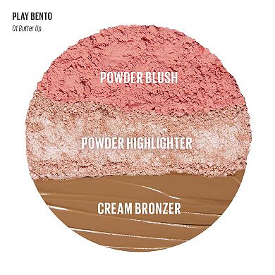 Face Bento Cream Bronzer, Powder Blush & Highlighter Sculpting Trio