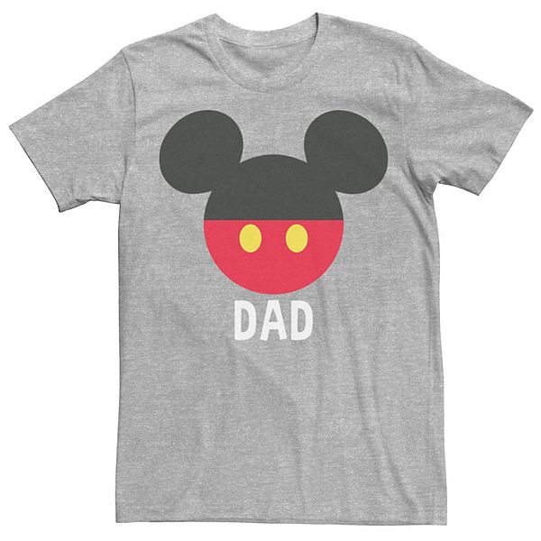 Disney's Mickey Mouse Men's Dad Logo Tee