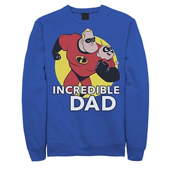 Men's Disney / Pixar Incredibles 2 Jack Jack and Dad Sweatshirt