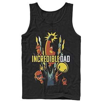 Disney / Pixar's The Incredibles 2 Men's Dad & Family Tank Top