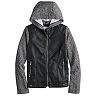 Girls 4-18 SO® Faux-Leather Hooded Jacket