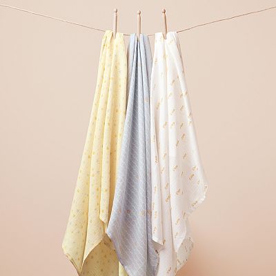 Little Co. by Lauren Conrad 3 pk. Baby Muslin Swaddle Blanket