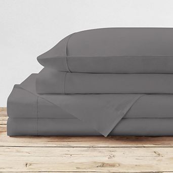 Purity Home 300 Thread Count Organic Cotton Percale Sheet Set or Pillowcases