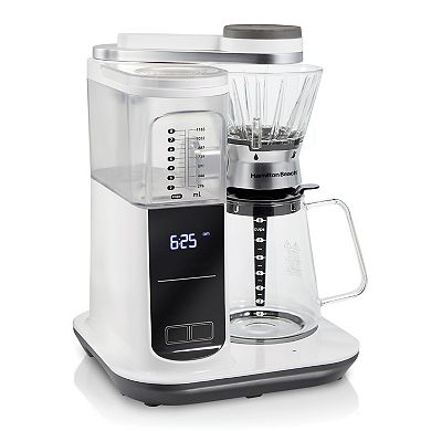 Hamilton Beach Convenient Craft Automatic or Manual Pour-Over Coffee Brewer