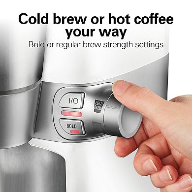 Hamilton Beach Convenient Craft Rapid Cold Brew & Hot Coffee Maker