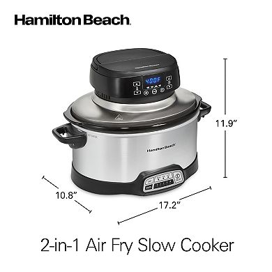 Hamilton Beach 2-in-1 6-qt. Air Fry Slow Cooker