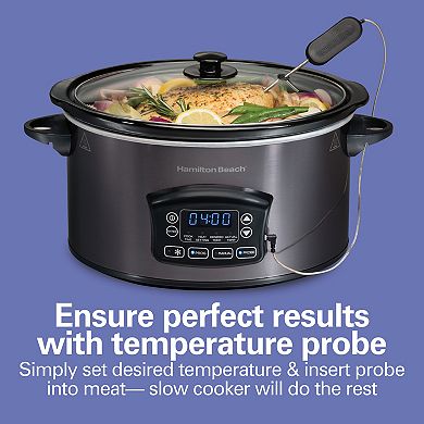 Hamilton Beach Programmable 6-qt. Defrost Slow Cooker