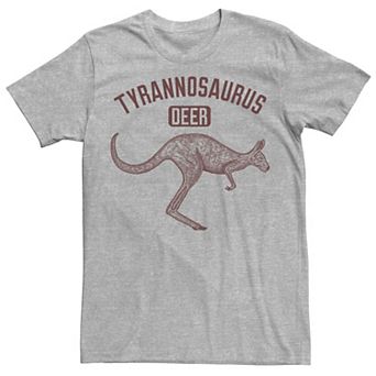 Men's Tyrannosaurus Deer Kangaroo Funny Tee