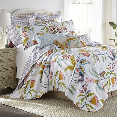 Levtex Home Melina Crewel Blush Medallion Pillow