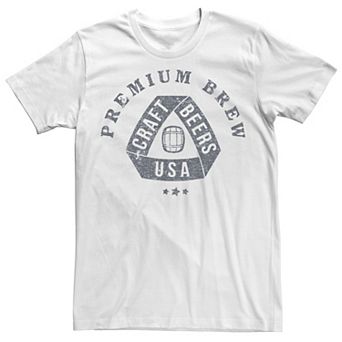 Men's Trendy Premium Craft Beer Tee