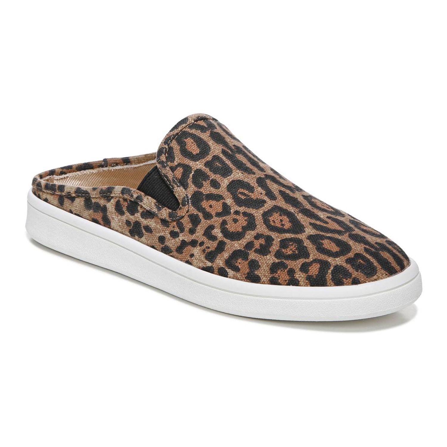 leopard mule sneaker