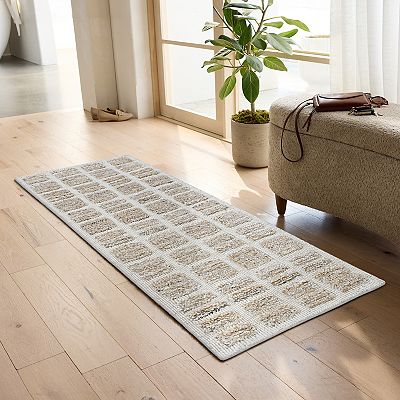 Miryana Shag Squares Handloom Area Rug