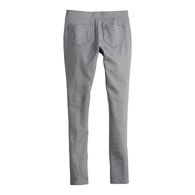 Girls 4-20 SO® Zipper Pocket Ponte Pants in Regular & Plus Size