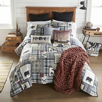 Donna Sharp Forest Symbols Quilt Set with Shams