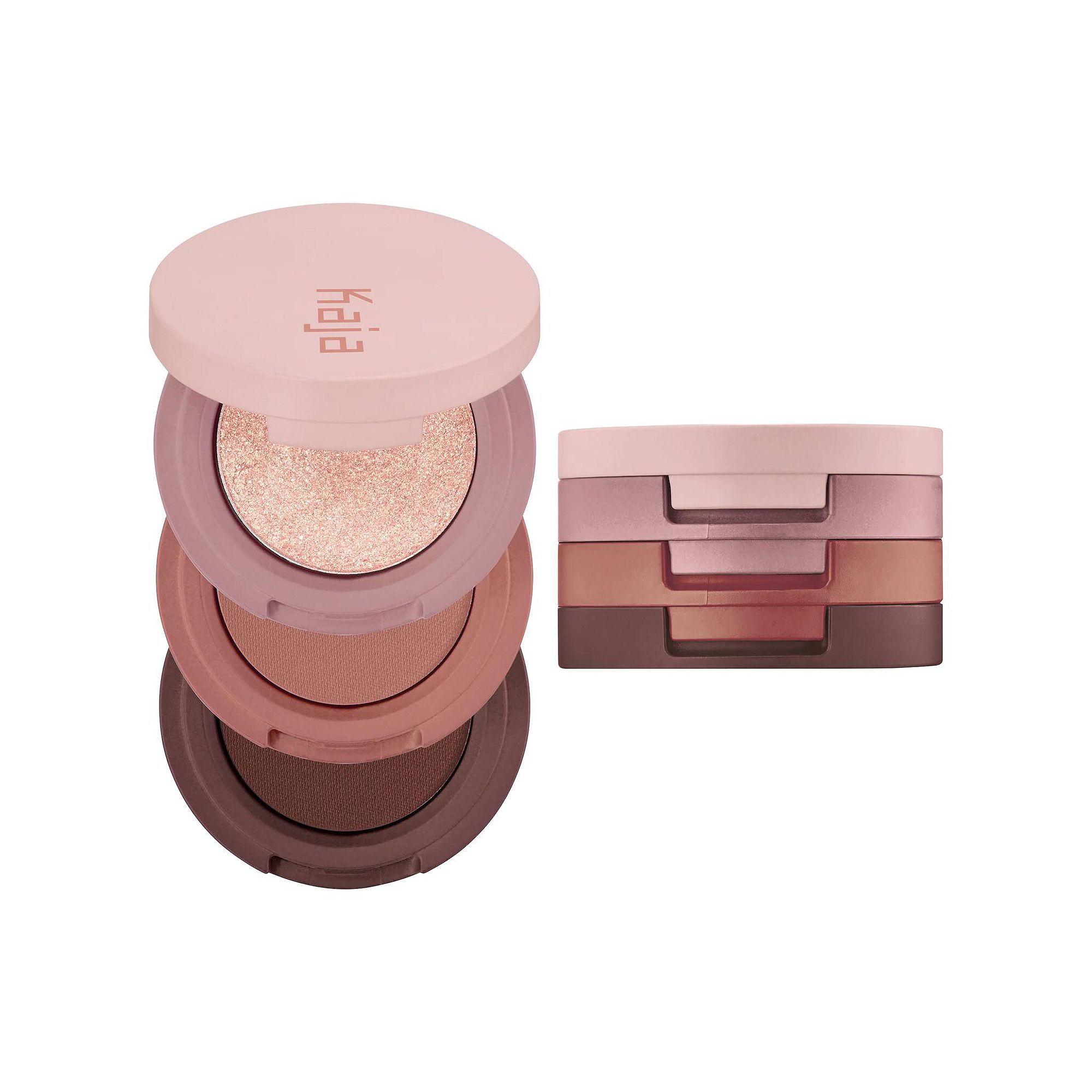 Kaja Eye Bento Bouncy Eyeshadow Trio, Size: 1.2 Oz, Brown Dahlia