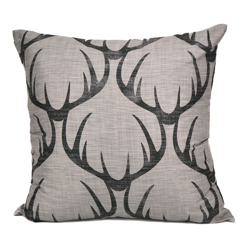 Donna Sharp Throw Pillow - Timber Antler Decorative Throw Pillow - 18  x 18  Square