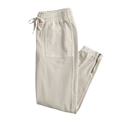 Women's Sonoma Goods For Life® Pull-On Knit Twill Jogger Pants