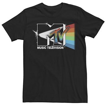 Men's MTV Music Television Pink Floyd Style Logo Tee