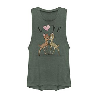 Disney's Bambi Juniors' Love Muscle Tee