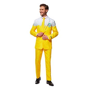 Men's Suitmeister Premium Beer Party Novelty Suit & Tie Set