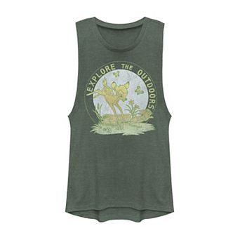 Disney's Bambi Juniors' "Explore The Outdoors" Muscle Tee