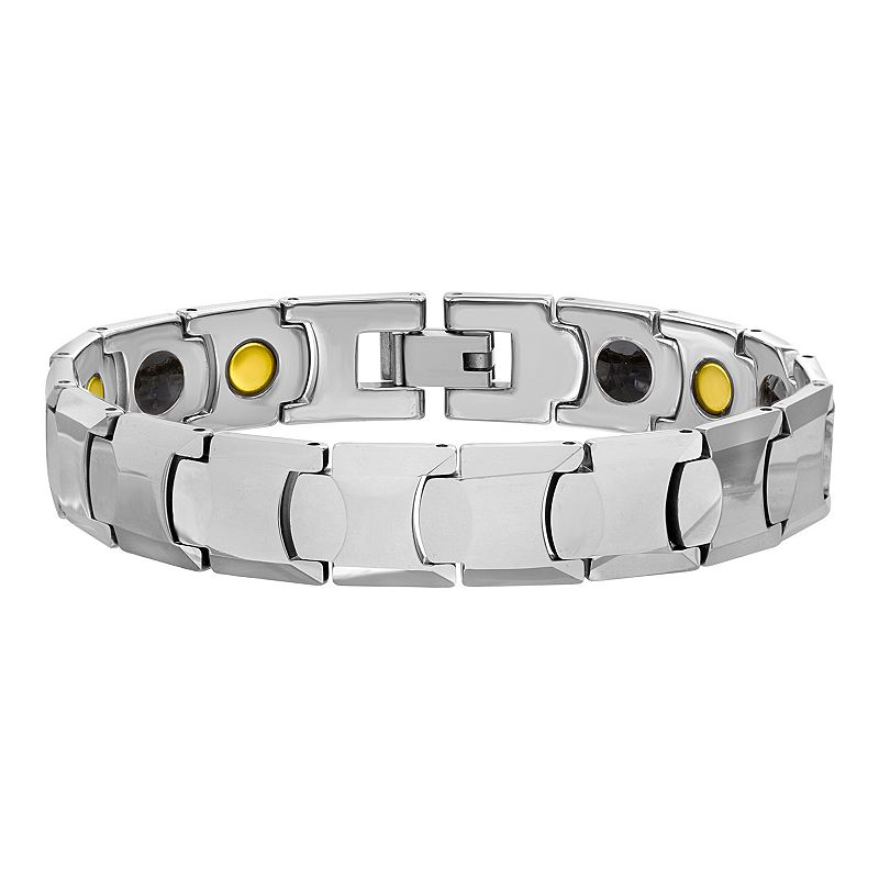71546656 Mens 1913 Fancy Tungsten Link Bracelet, Size: 8.5, sku 71546656