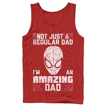 Men's Marvel Spider-Man Father's Day Not Regular Tank Top