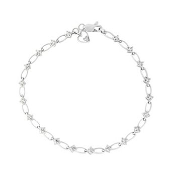 HDI 1/5 Carat T.W. Diamond Link Bracelet