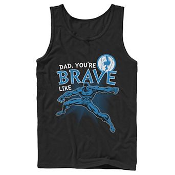 Men's Marvel Black Panther Brave Dad Father's Day Tank Top