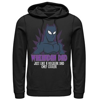 Men's Marvel Father's Day Black Panther Wakandan Dad Comic Pop Hoodie