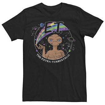Men's E.T. The Extra Terrestrial Sketch Circle Portrait Tee