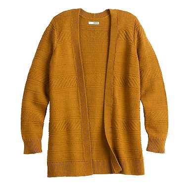 Women's Sonoma Goods For Life® Allover Stitch Cardigan