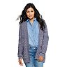 Women's Sonoma Goods For Life® Allover Stitch Cardigan
