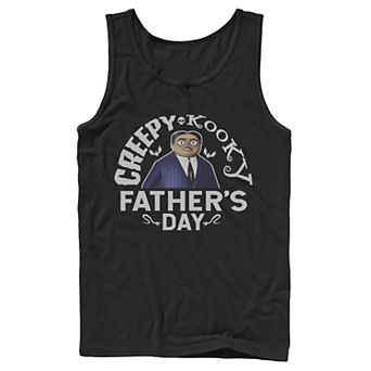 Men's The Addams Family Gomez Creepy Kooky Father's Day Tank Top