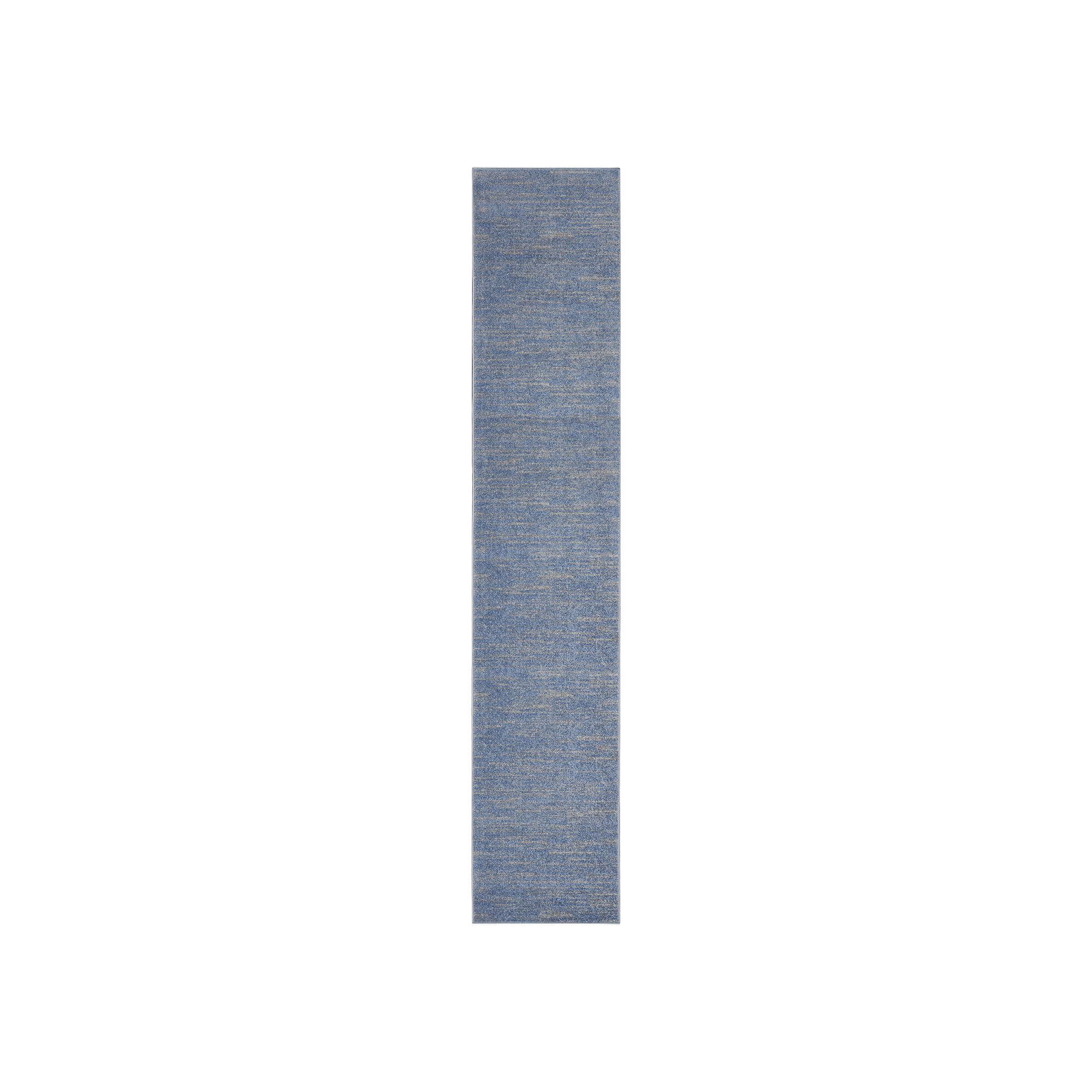 Nourison Essentials Indoor Outdoor Rug, Blue Gray