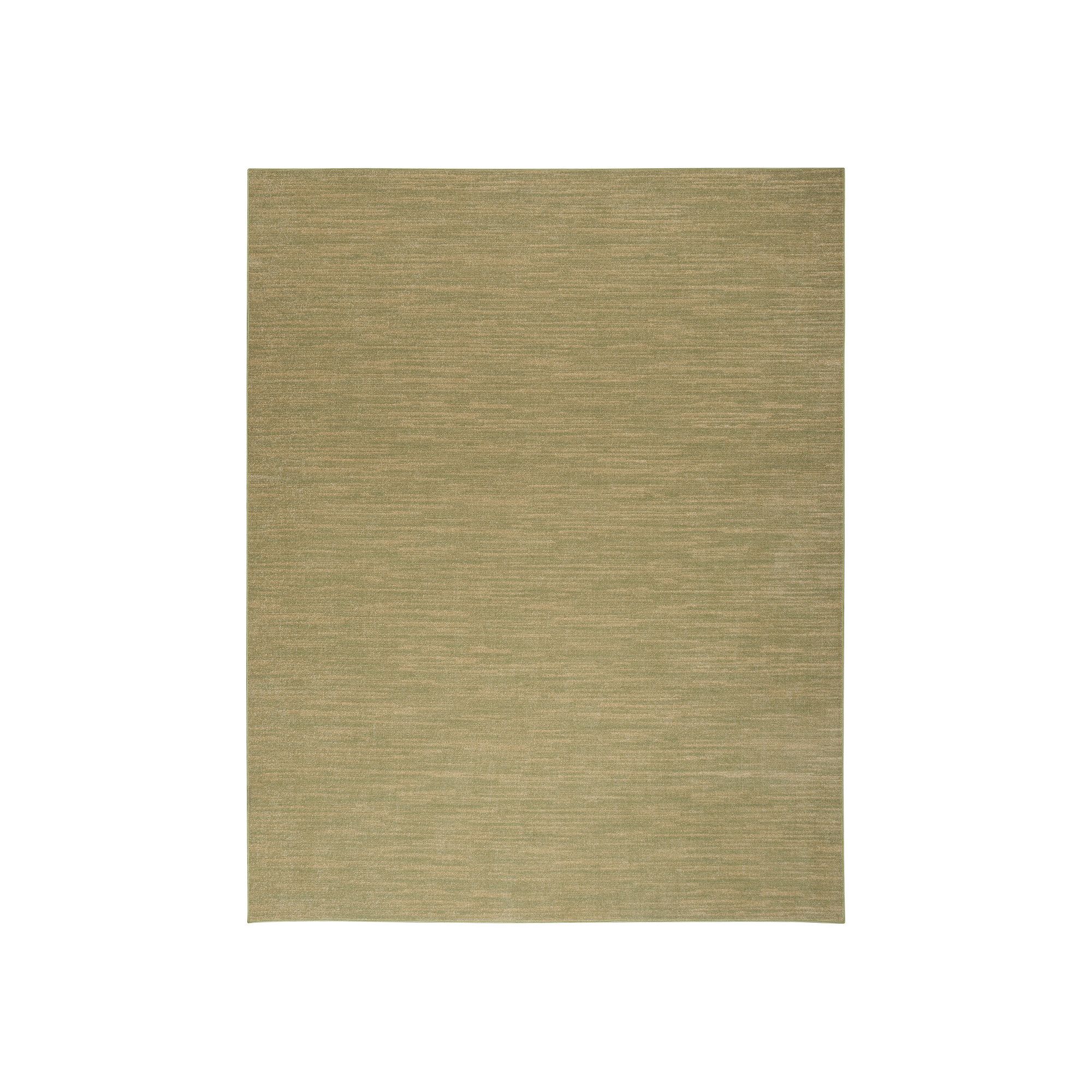 Nourison Essentials Indoor Outdoor Rug, Green Gold