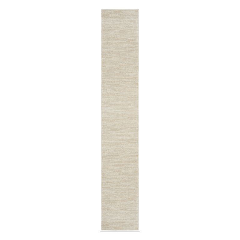 Nourison Nourison Essentials Indoor/Outdoor Ivory Beige 8ft x 10ft  Area Rug  (8x10)