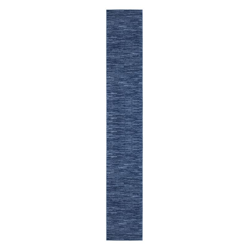 Noursion Essentials Solid Contemporary Navy Blue 5  x 7  Area Rug  (5  x 7 )