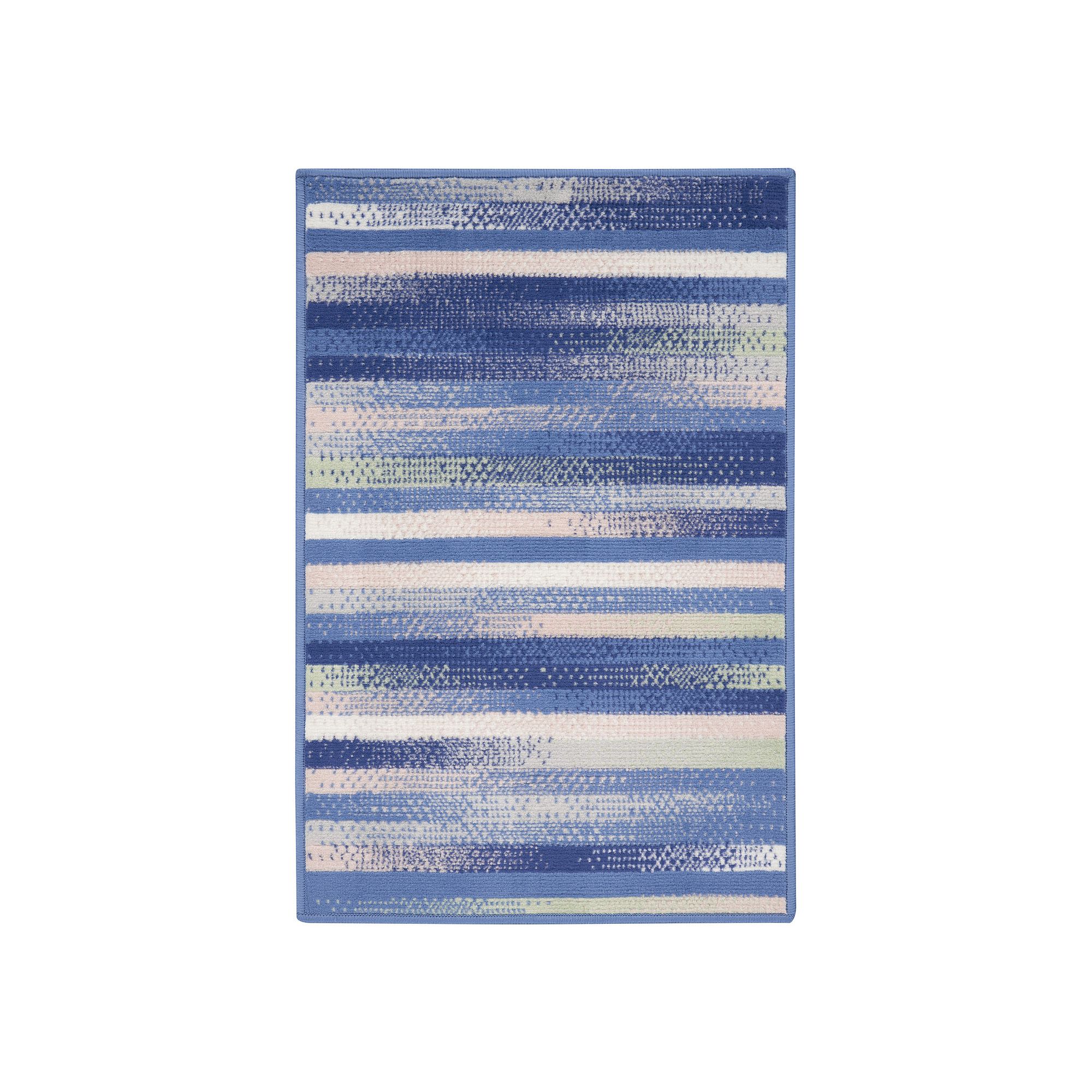 Nourison Whimsicle Striped Area Rug, Blue Teamcolor