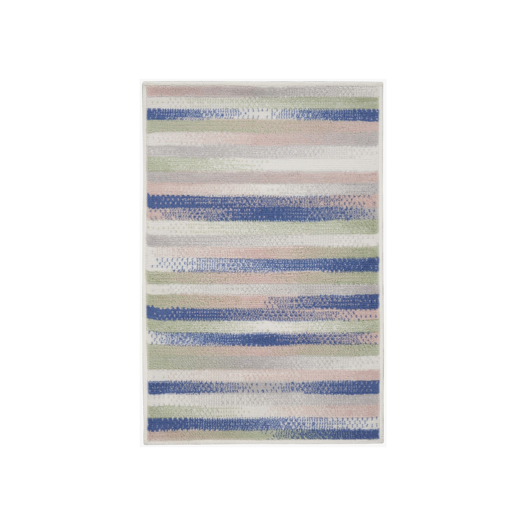 Nourison Whimsicle Striped Area Rug, Ivory Teamcolor