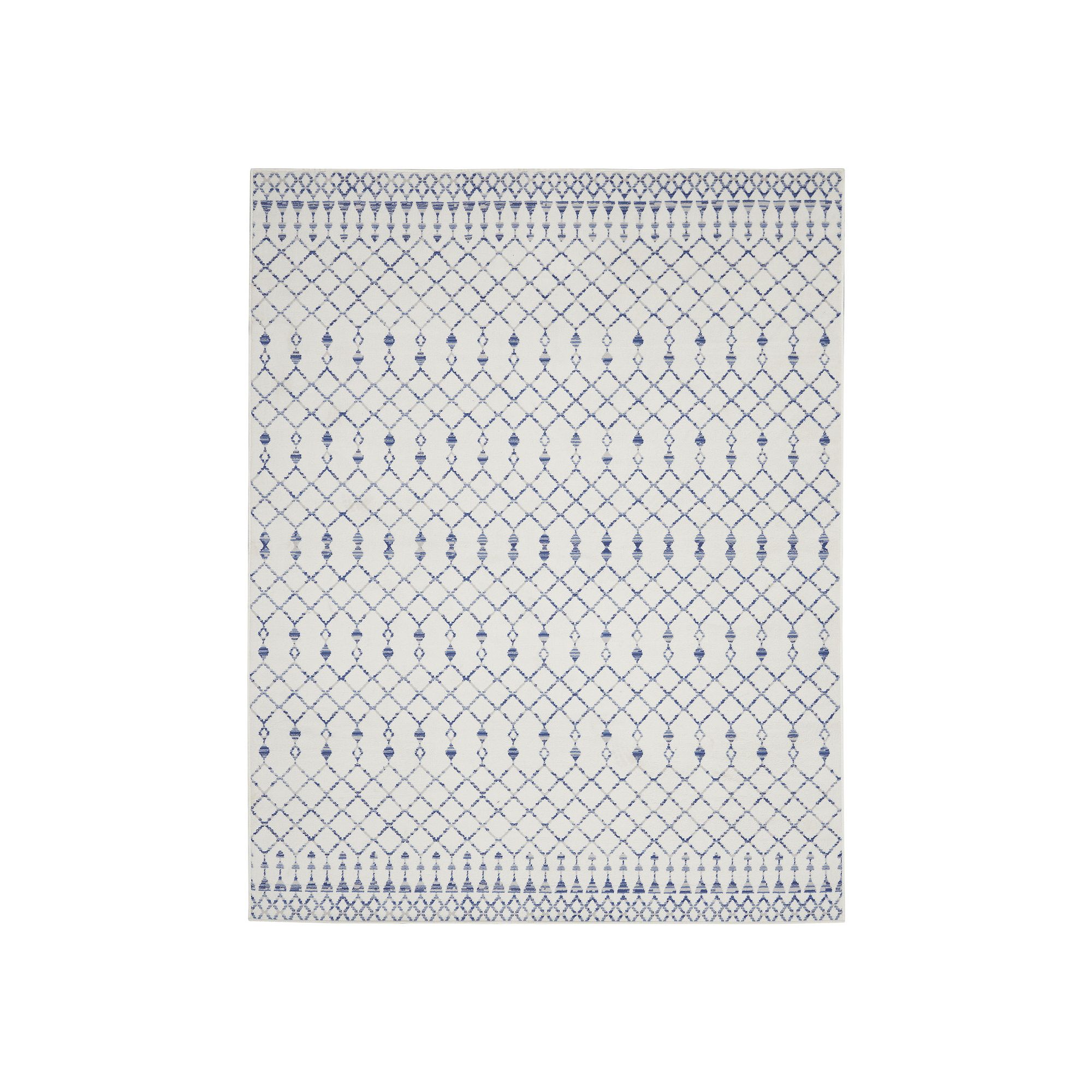 Nourison Whimsicle Grid Area Rug, Ivory