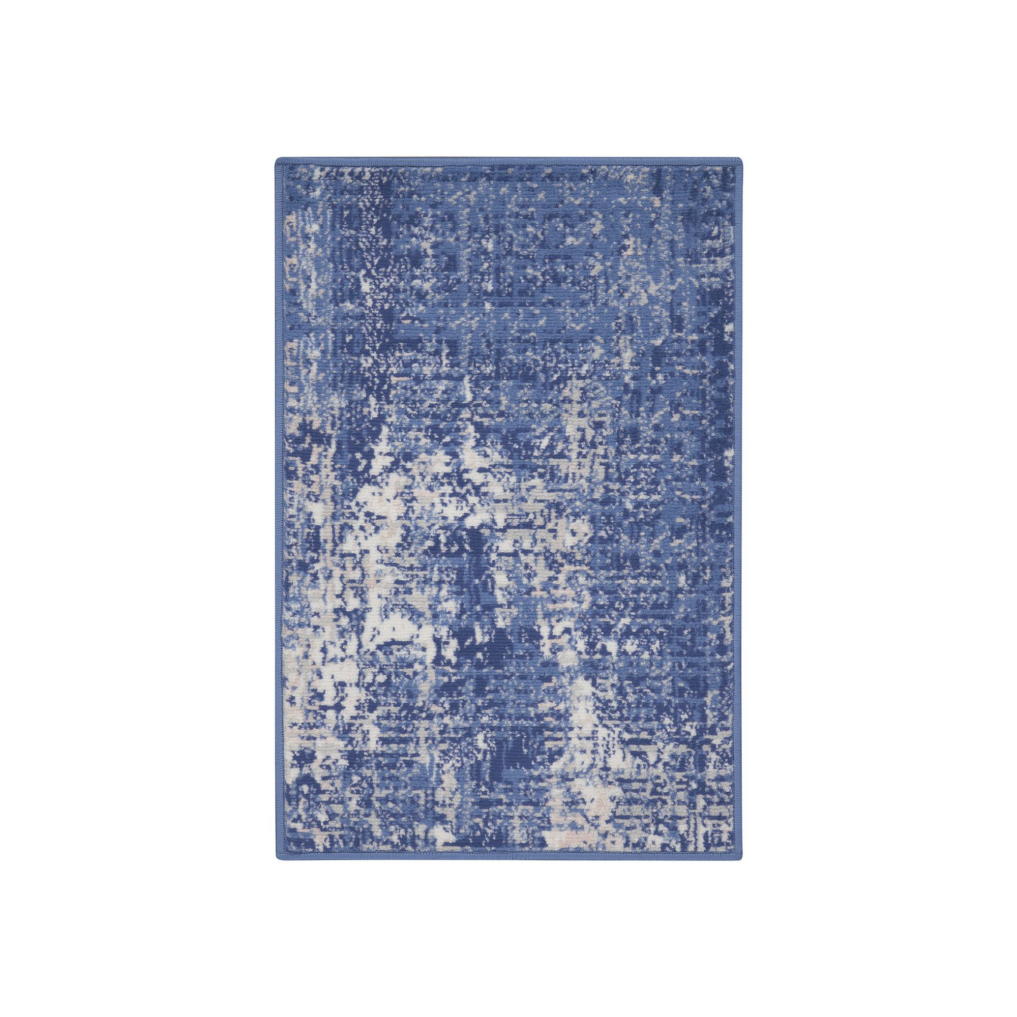 Nourison Whimsicle Dyed Area Rug, Blue Ivory